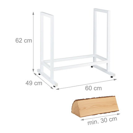 Suport metalic pentru lemne de foc – Suport robust din fier