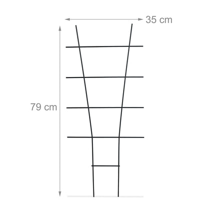 Set spalier metalic pentru plante - Suporturi durabile pentru cățărare
