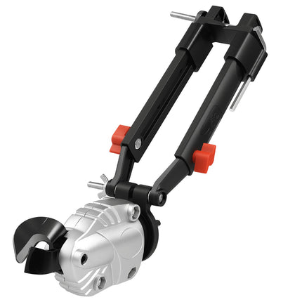 Metal Shear Drill Attachment, 360 Head, 1/4 in Hex
