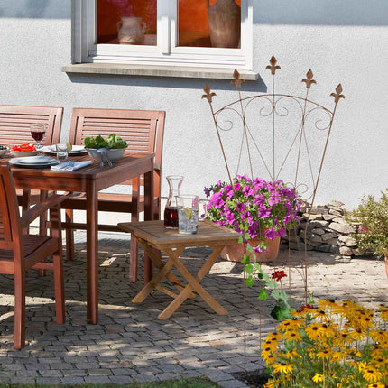 Set spalier metalic - Design Fleur-de-Lis, Suport pentru plante cățărătoare