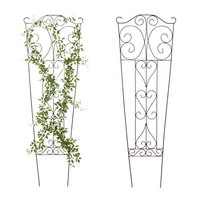 Spalier metalic pentru plante cățărătoare – Suport decorativ pentru grădină