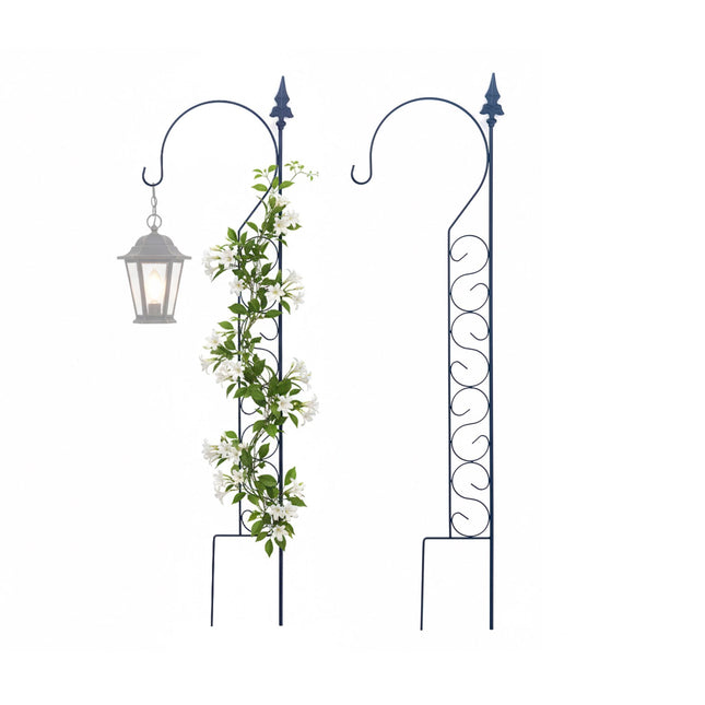 Spalier metalic cu cioban pentru plante cățărătoare