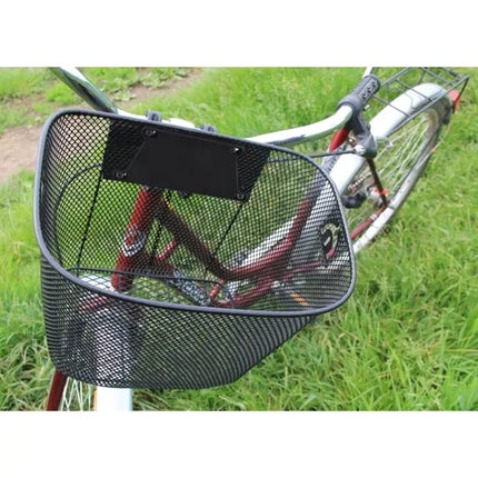 Metal bicycle basket 23557