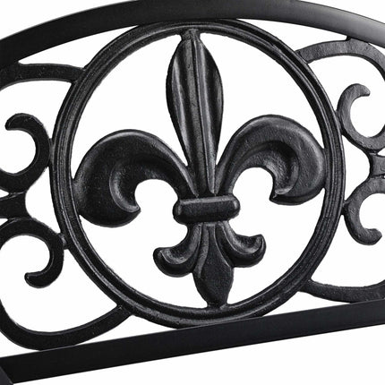 Scaun de gradina din metal in stil antic