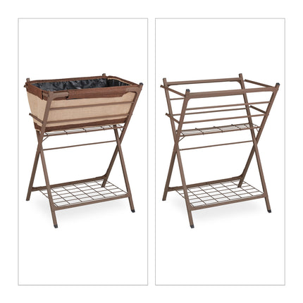 Jardiniera metalică cu căptușeală preformată