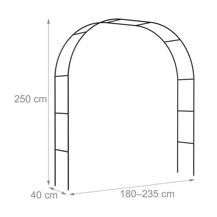 Arc rozeta metalica 2 latimi