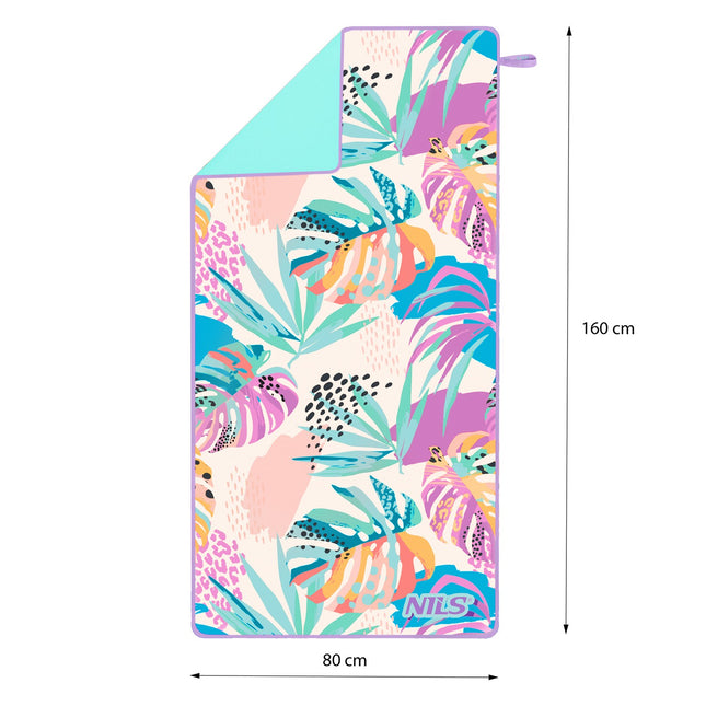 Prosop din microfibră 160x80 cm, cu uscare rapidă, ușor