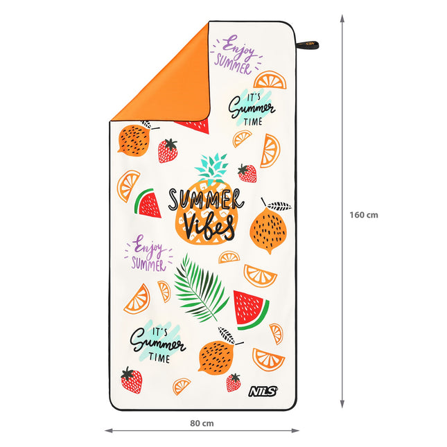 Prosop din microfibră 160x80 cm – Uscare rapidă, utilizare de vară