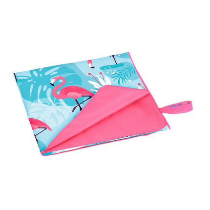 Prosop din microfibra Flamingo Print 160x80 cm
