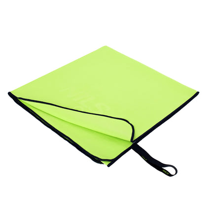 Prosop din microfibra, verde-negru, 140x70 cm
