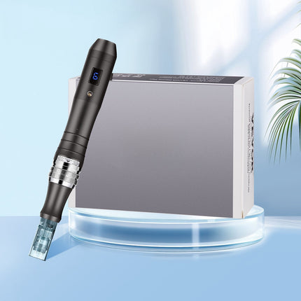 Microneedling Pen Kit, 0-2.5mm, 6-Speed, 22 Cartridges