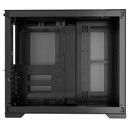 Mid Tower PC Case – Dual Chamber, Tempered Glass, ATX