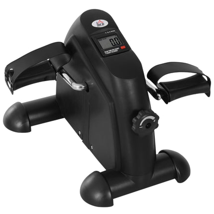 Mini antrenor de pedale pentru biciclete Biciclete de antrenament Display LCD Fonta Neagra 35X40X31Cm