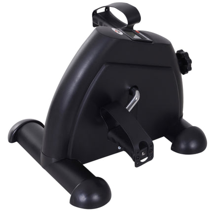 Mini antrenor de pedale pentru biciclete Biciclete de antrenament Display LCD Fonta Neagra 35X40X31Cm