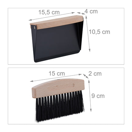 Set mini de praf și perie pentru curățarea rapidă a mesei
