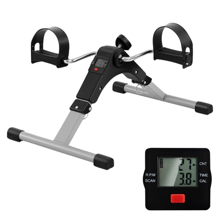 Mini bicicletă de exerciții – Antrenor pliabil pentru brațe și picioare, rezistență reglabilă