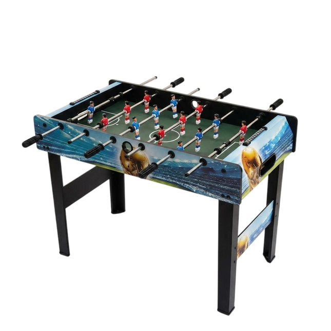 Mini Foosball Masă cu 14 jucători, 2 mingi, scor