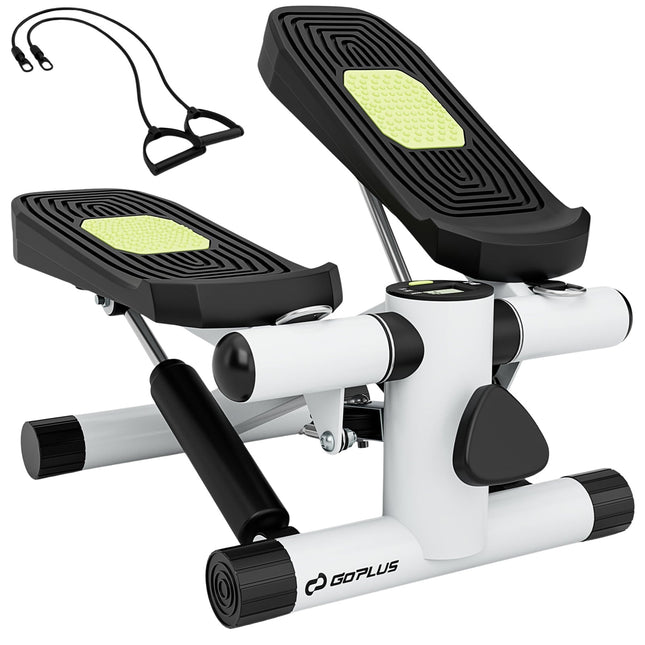 Mini Stepper cu benzi de rezistență – Echipament de fitness reglabil și compact