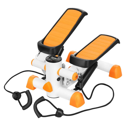 Mini Stepper cu Corzi, Portocaliu-Alb