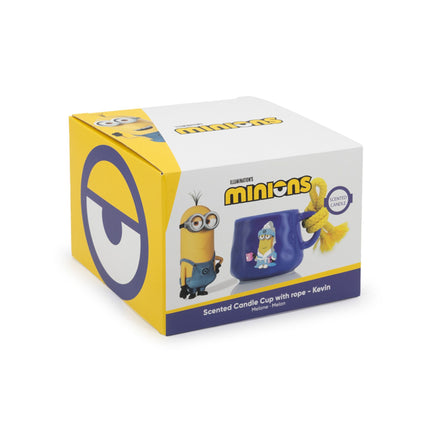Lumânare parfumată Minions în cană ceramică – Fructat și floral