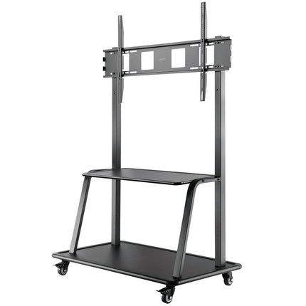 Mobile TV Stand with Wheels, 60-105"", 150kg Capacity