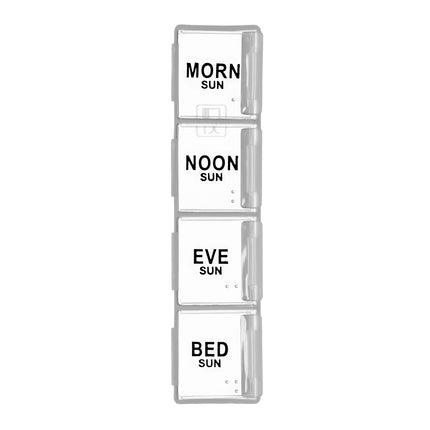 Cutie mobila pentru tablete 7 zile 4 compartimente