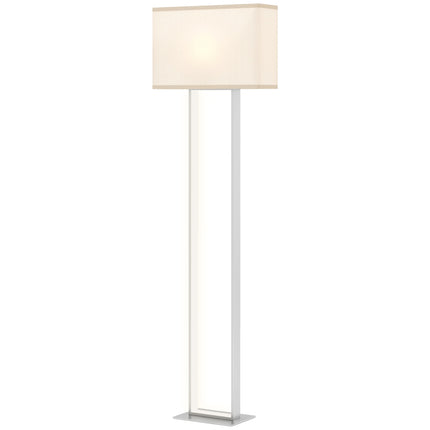 Lampă de podea modernă, luminozitate reglabilă, abajur de in