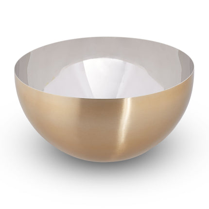 Bol de servire modern auriu/argint