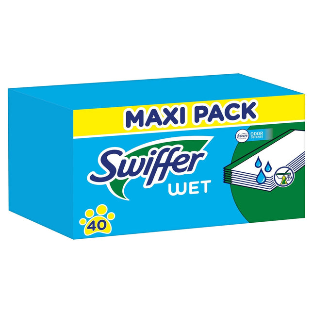 Moist cleaning cloths for floors 40 pcs Pets