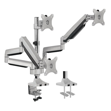 Monitor arm triple 13-32" gas