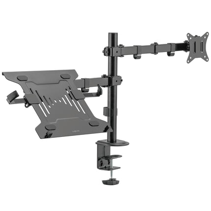 Monitor mount 17-32" with holder for laptop/tablet 10-15.6"