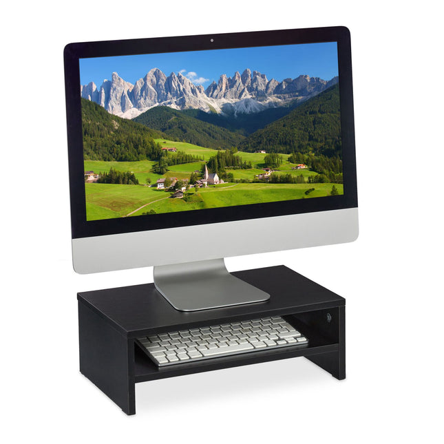 Monitor stand black