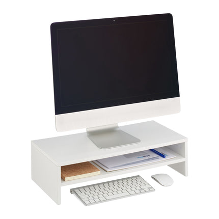 Suport pentru monitor cu raft suplimentar