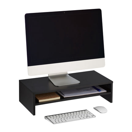 Suport pentru monitor cu raft suplimentar