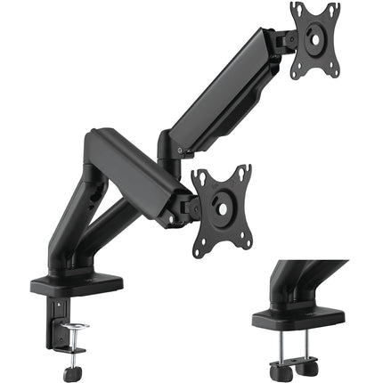 Monoarm double with spring 17"-32" Black