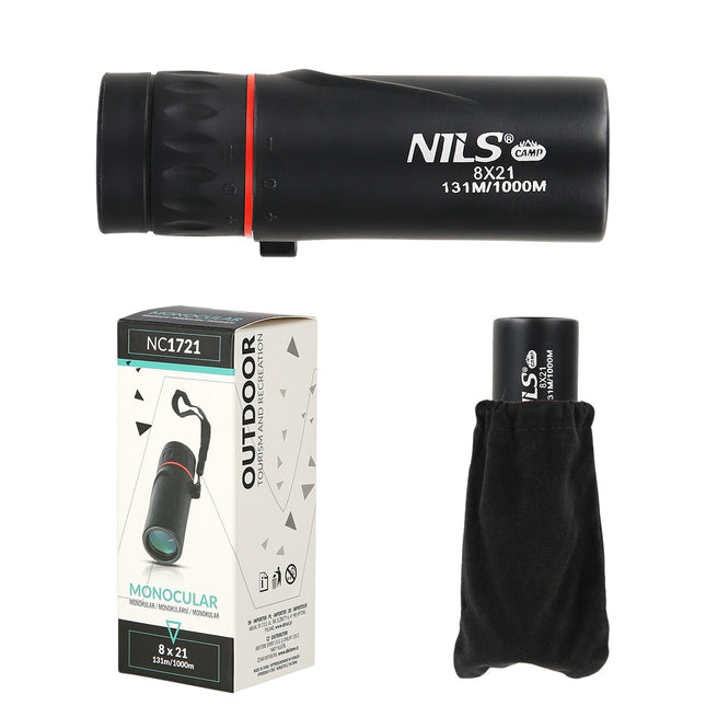 Telescop monocular, obiectiv compact, de înaltă definiție