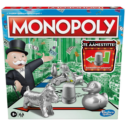 Monopoly joc de societate Classic (în limba finlandeză)