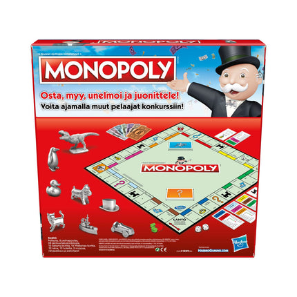Monopoly joc de societate Classic (în limba finlandeză)
