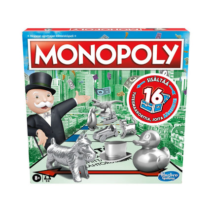 Monopoly joc de societate Classic (în limba finlandeză)