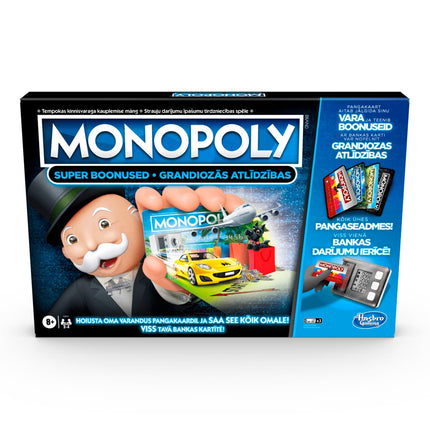Joc de societate Monopoly Super Electronic Banking (în limbile estonă și letonă)