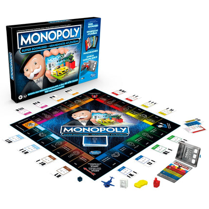 Joc de societate Monopoly Super Electronic Banking (în limbile estonă și letonă)