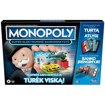 Joc de societate Monopoly Super Electronic Banking (în limba lituaniană)