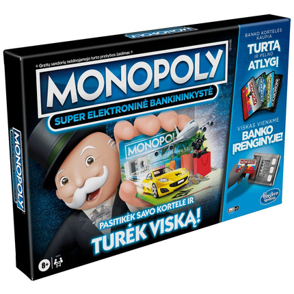 Joc de societate Monopoly Super Electronic Banking (în limba lituaniană)