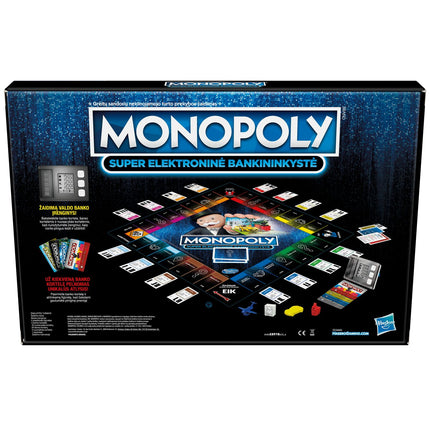 Joc de societate Monopoly Super Electronic Banking (în limba lituaniană)