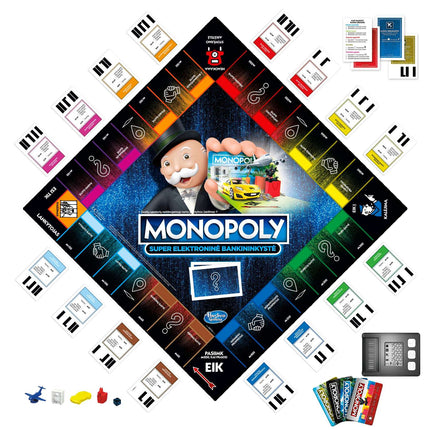 Joc de societate Monopoly Super Electronic Banking (în limba lituaniană)