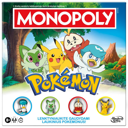 Joc de masă Monopoly în lituaniană - Distracție pentru 2-6 jucători