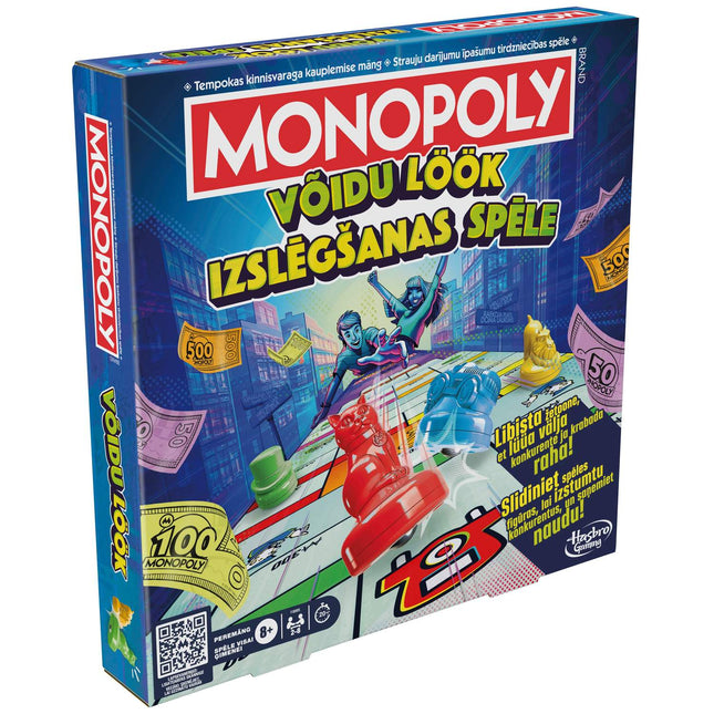 Joc de societate Monopoly Knockout (în limbile estonă și letonă)