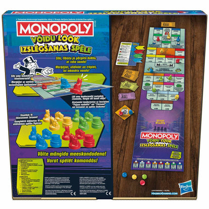 Joc de societate Monopoly Knockout (în limbile estonă și letonă)