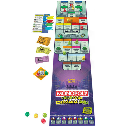 Joc de societate Monopoly Knockout (în limbile estonă și letonă)