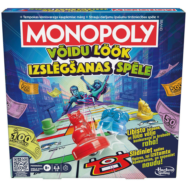 Joc de societate Monopoly Knockout (în limbile estonă și letonă)